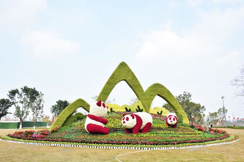 四川仿真植物雕塑廠 可定制的廣場仿真綠雕與花卉造型